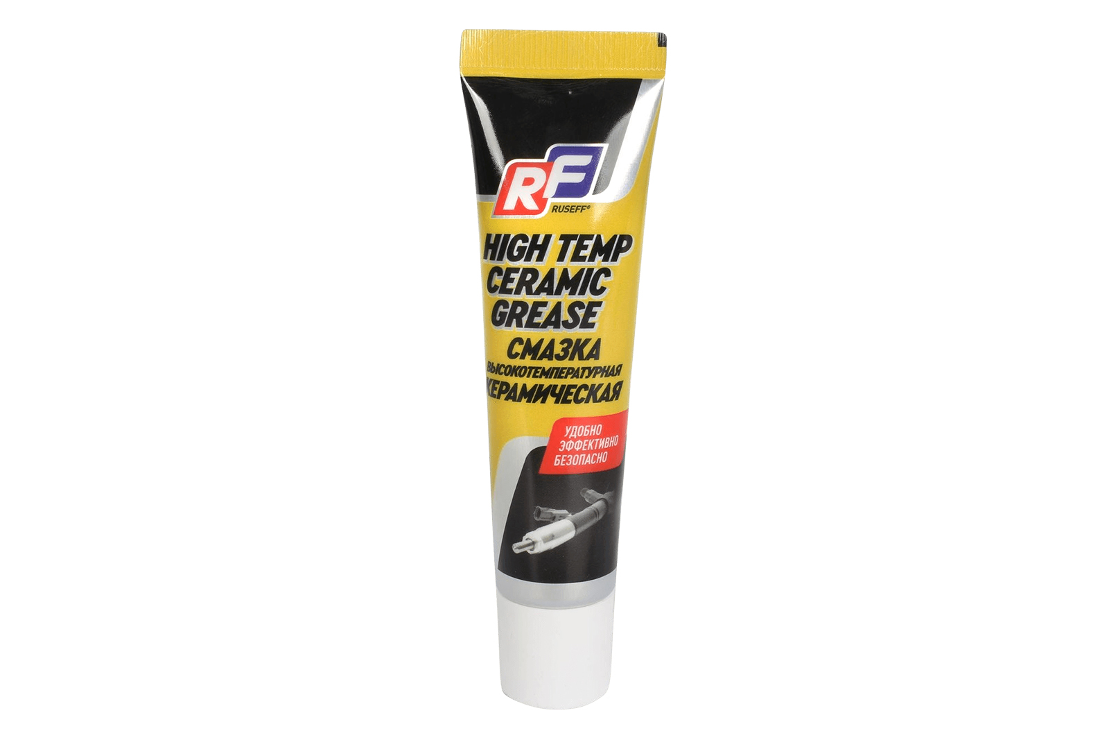 Смазка керамическая RUSEFF Hight temp ceramic grease, универс., 0.03л, 0.35кг [16828n]