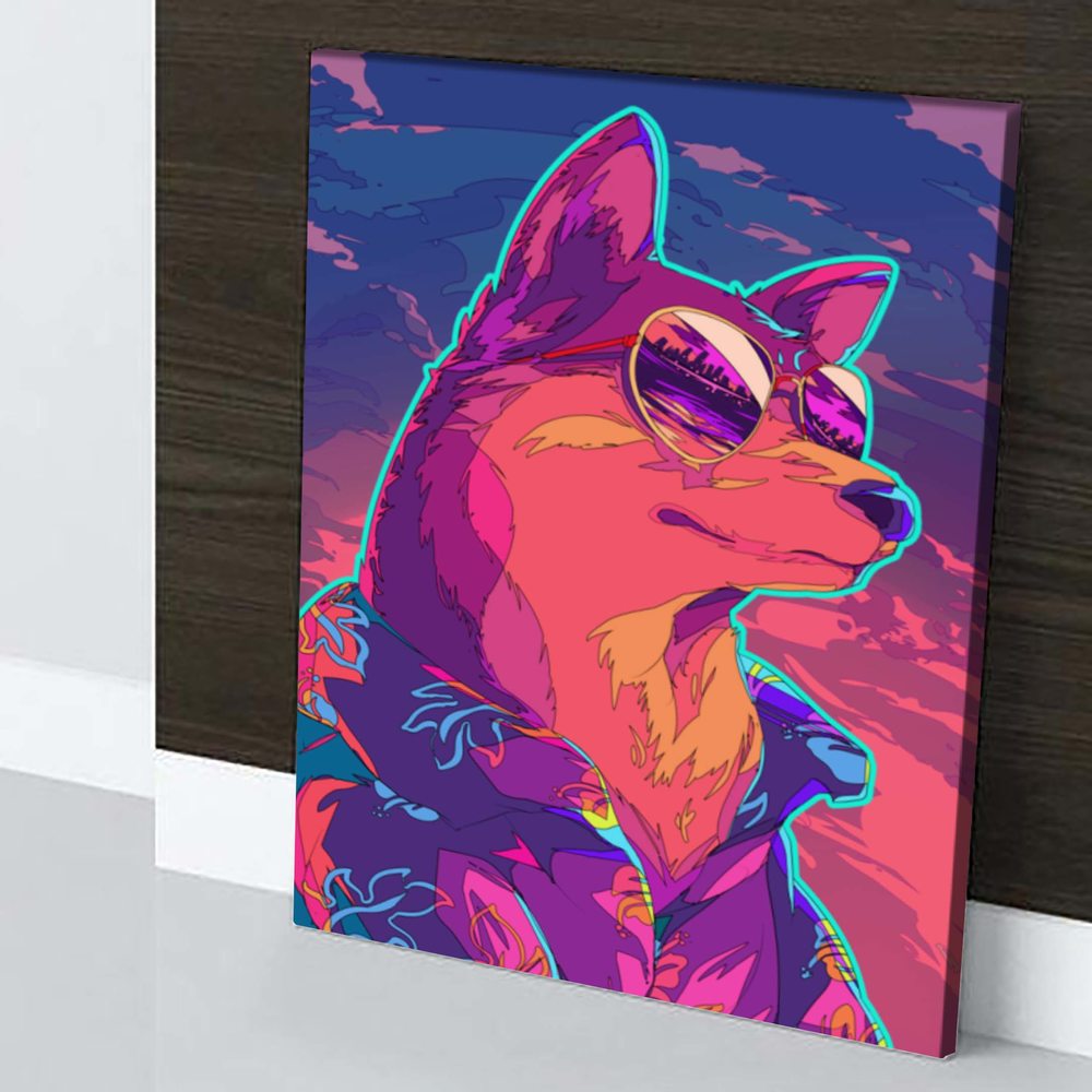 

Картина Red Panda Кибер-Ину 40х60