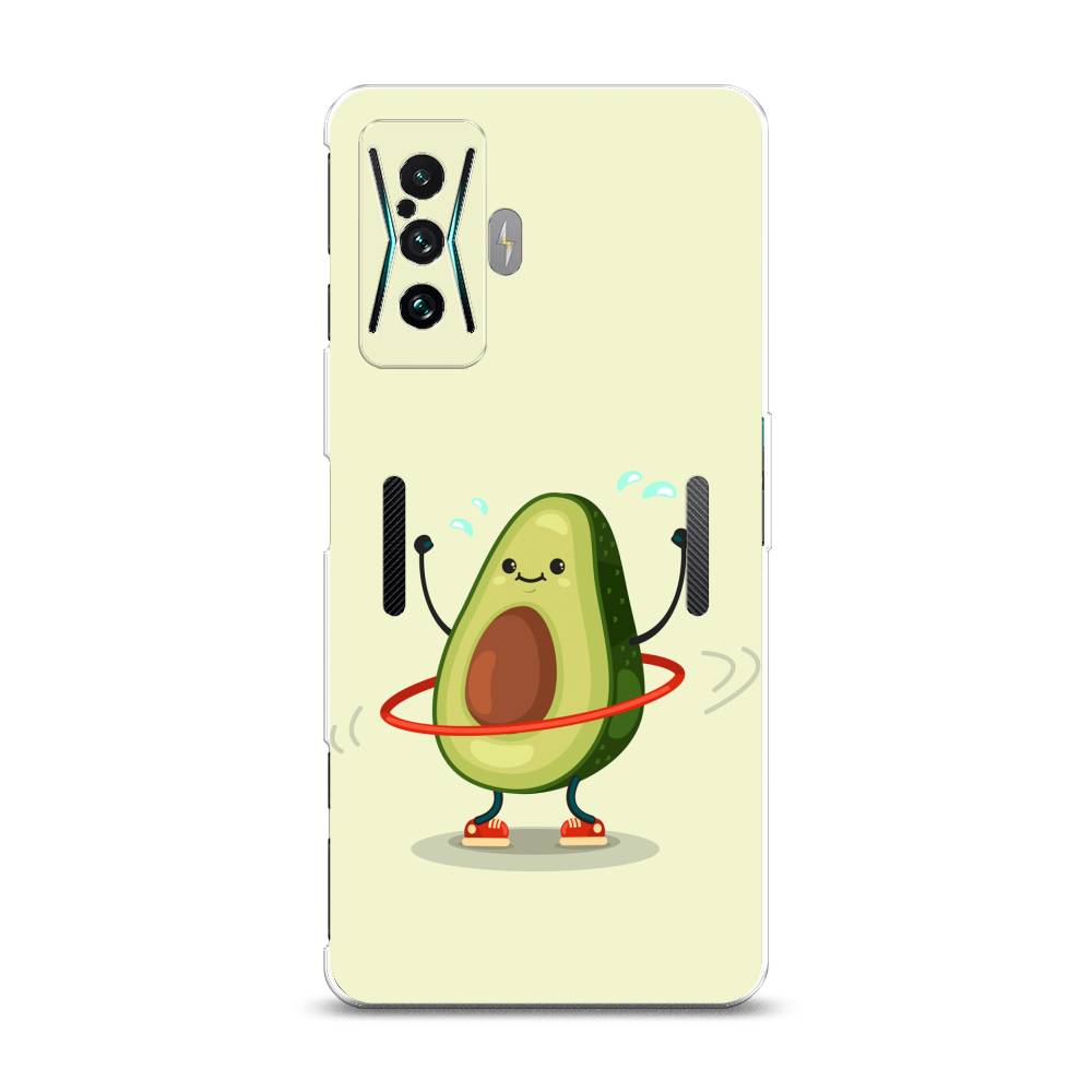 

Чехол Awog на Xiaomi Redmi K50 GE "Авокадо с обручем", Разноцветный, 314350-10