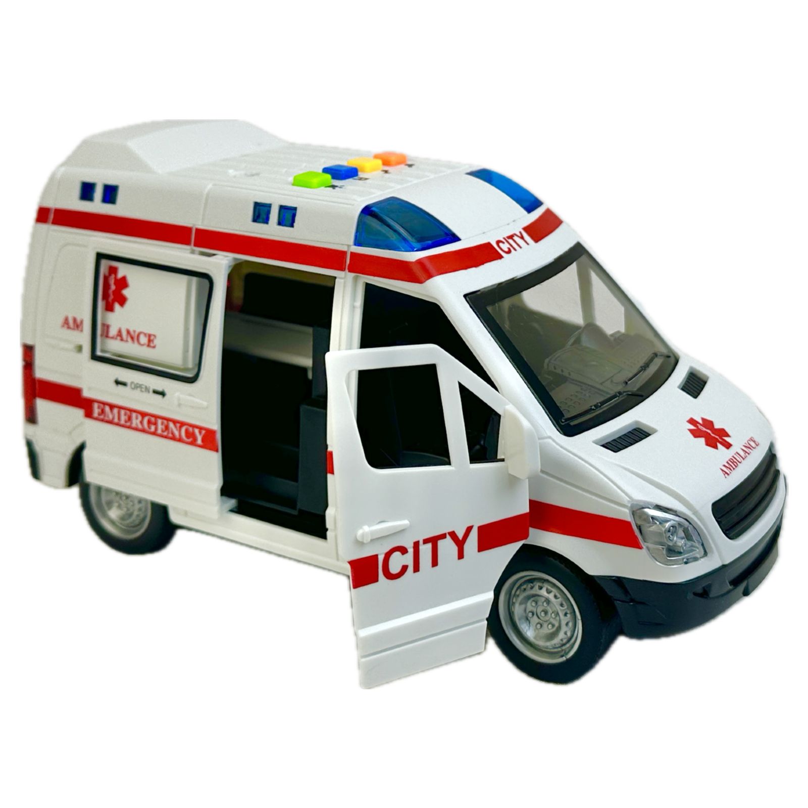 Инерционная машина Play Smart Скорая помощь, 1:16