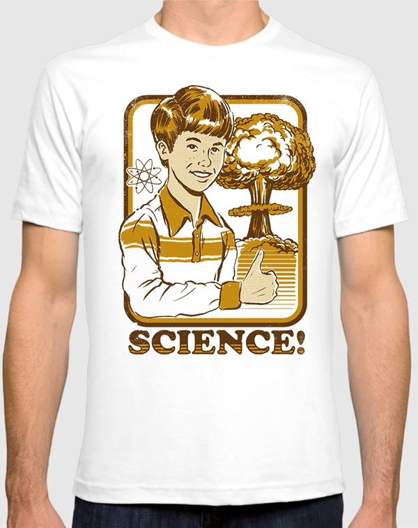 

Футболка мужская Dream Shirts Ядерная Наука белая L, Ядерная Наука