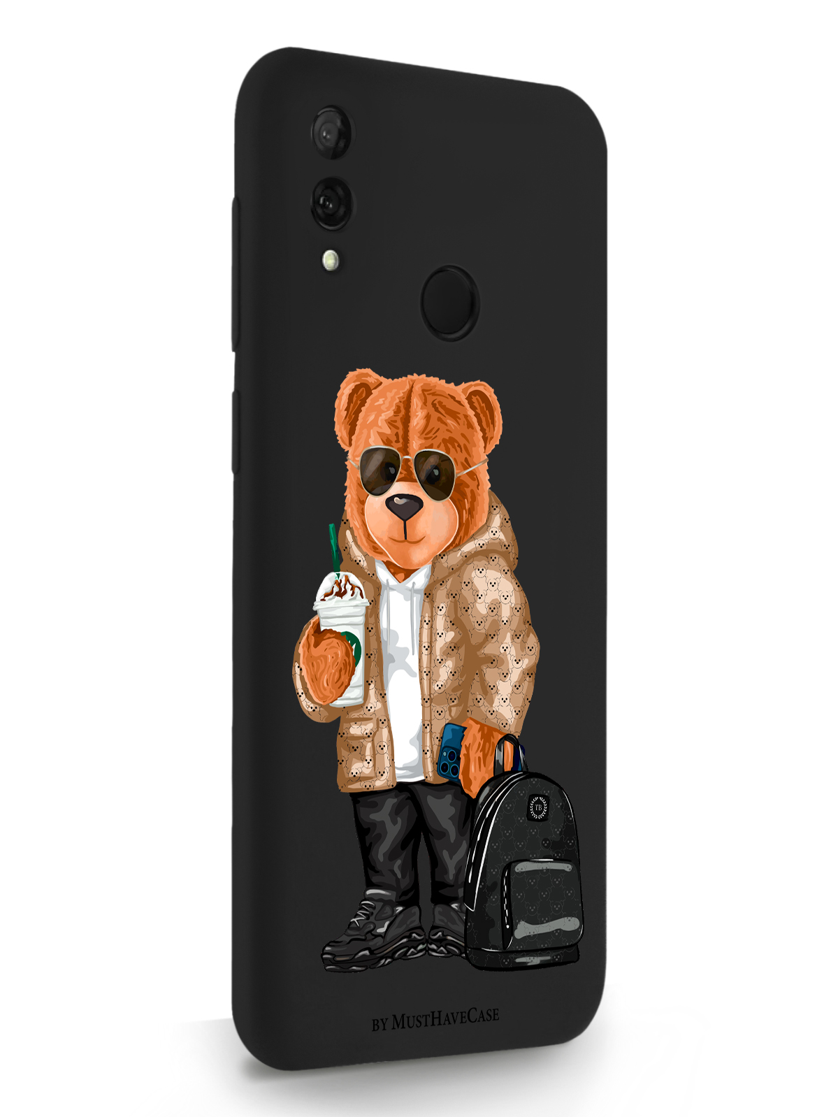 фото Чехол musthavecase для huawei p smart 2019 tony style в очках черный