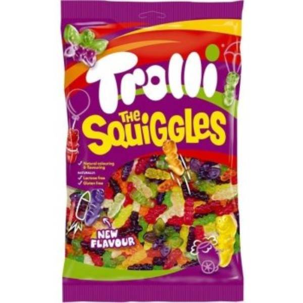 Мармелад Trolli The Squiggles Бабочки, 1 кг