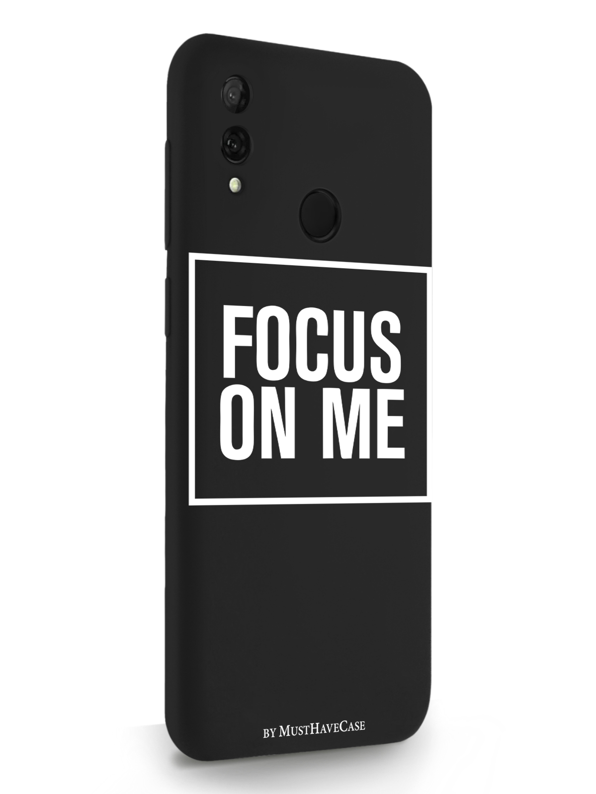 фото Чехол musthavecase для huawei p smart 2019 focus on me черный