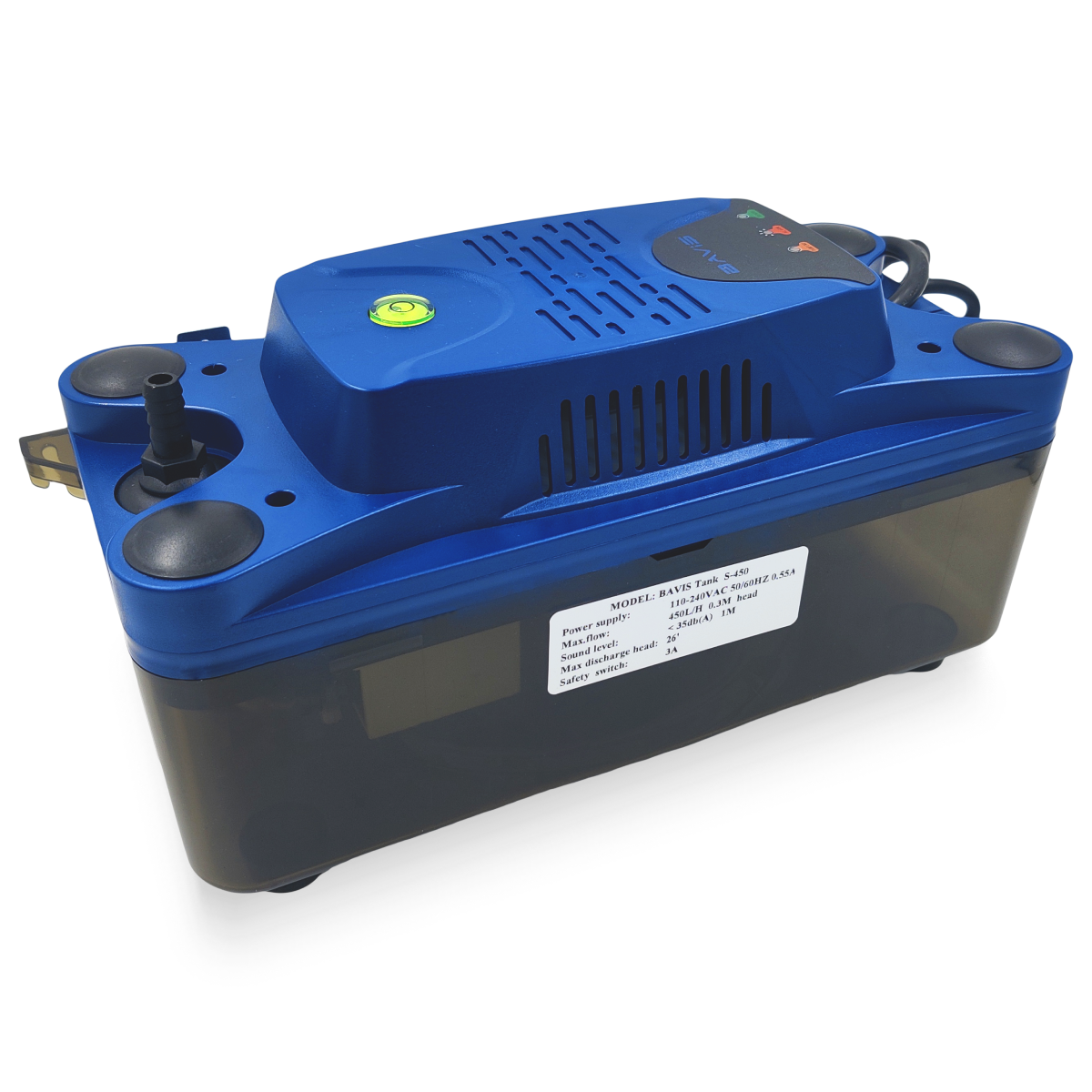 

Помпа дренажная BAVIS Tank S-450 22991 накопительная 2.3л 450 л/ч