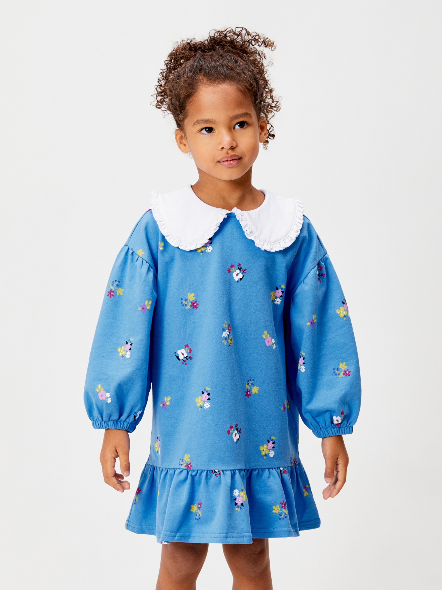 Платье детское Acoola 20220200789, голубой, 104