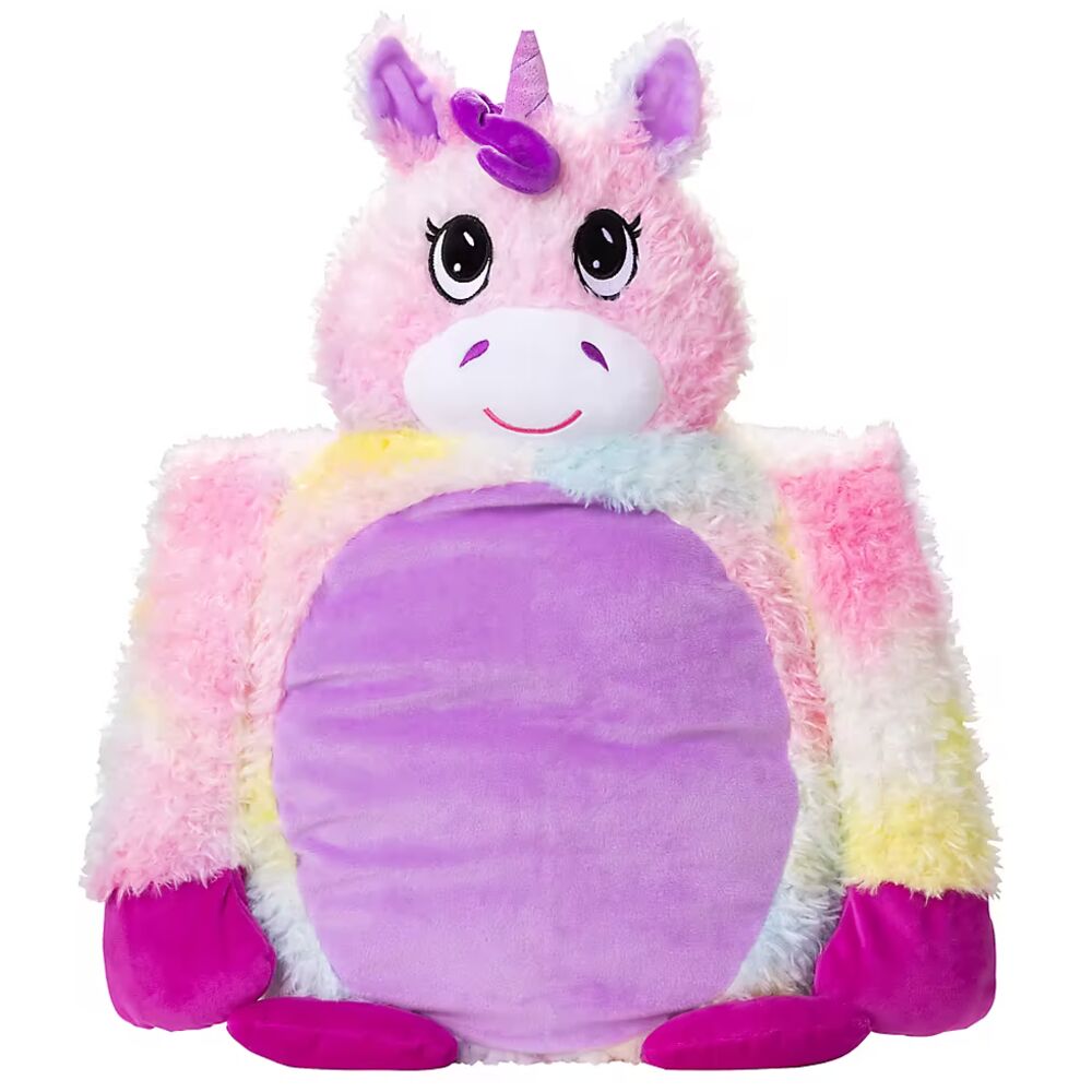 Мягконабивная игрушка -обнимашка антистресс Little Big HUGS Радужный единорог
