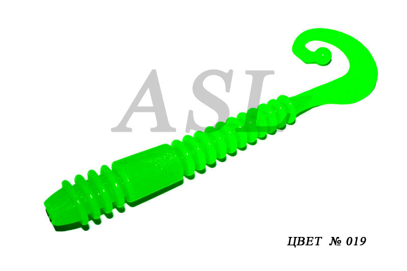 

Силиконовая приманка ASL Джим цв. 019 L-7,5см 7шт/уп, Джим