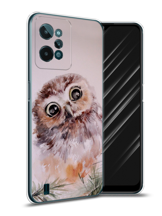 

Чехол Awog на Realme C31 "Сова на розовом", Разноцветный, 259350-1