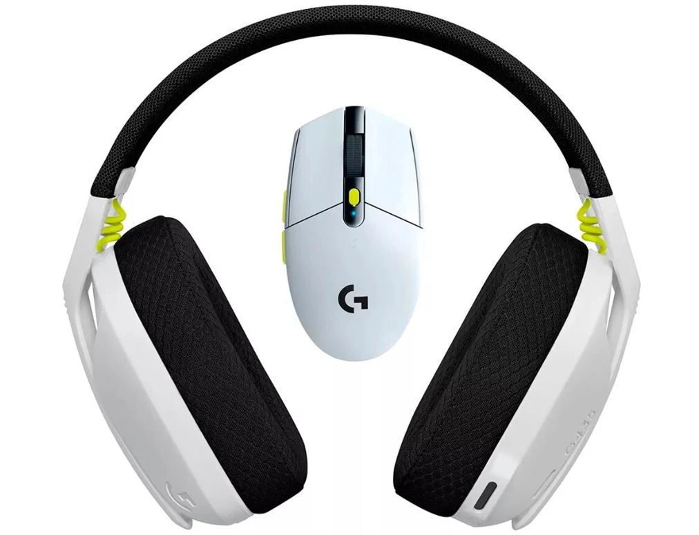 Беспроводные наушники Logitech White (8934)