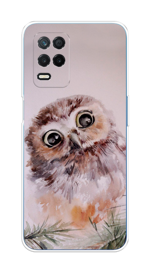 

Чехол Awog на Realme 8 5G/Narzo 30 5G "Сова на розовом", Разноцветный, 257150-1