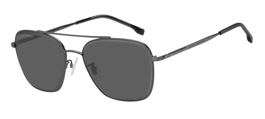 

Солнцезащитные очки мужские HUGO BOSS 1345/F/SK серые, 1345/F/SK