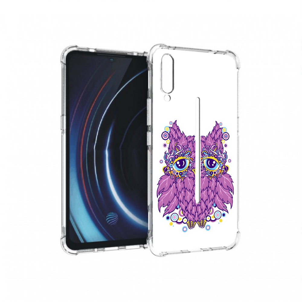 

Чехол MyPads Tocco для Vivo iQOO Розовая сова (PT226955.389.147), Прозрачный, Tocco