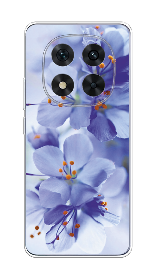 

Чехол на Xiaomi Redmi Note 14 Pro 5G "Фиолетовые цветки", Фиолетовый;синий, 323950-1
