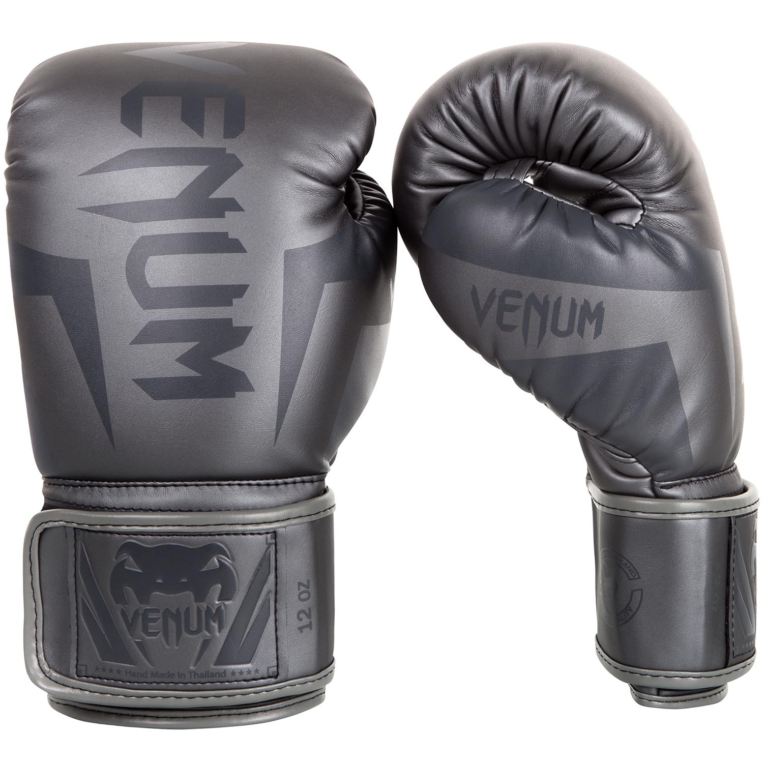 

Перчатки боксерские Venum Elite Grey/Grey