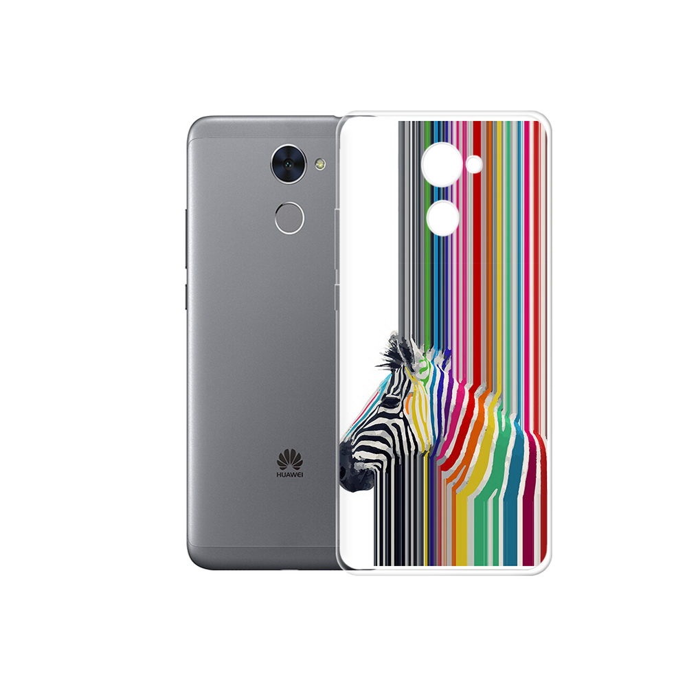 

Чехол MyPads Tocco для Huawei Enjoy 7 Plus радужная зебра (PT74186.70.565), Прозрачный, Tocco