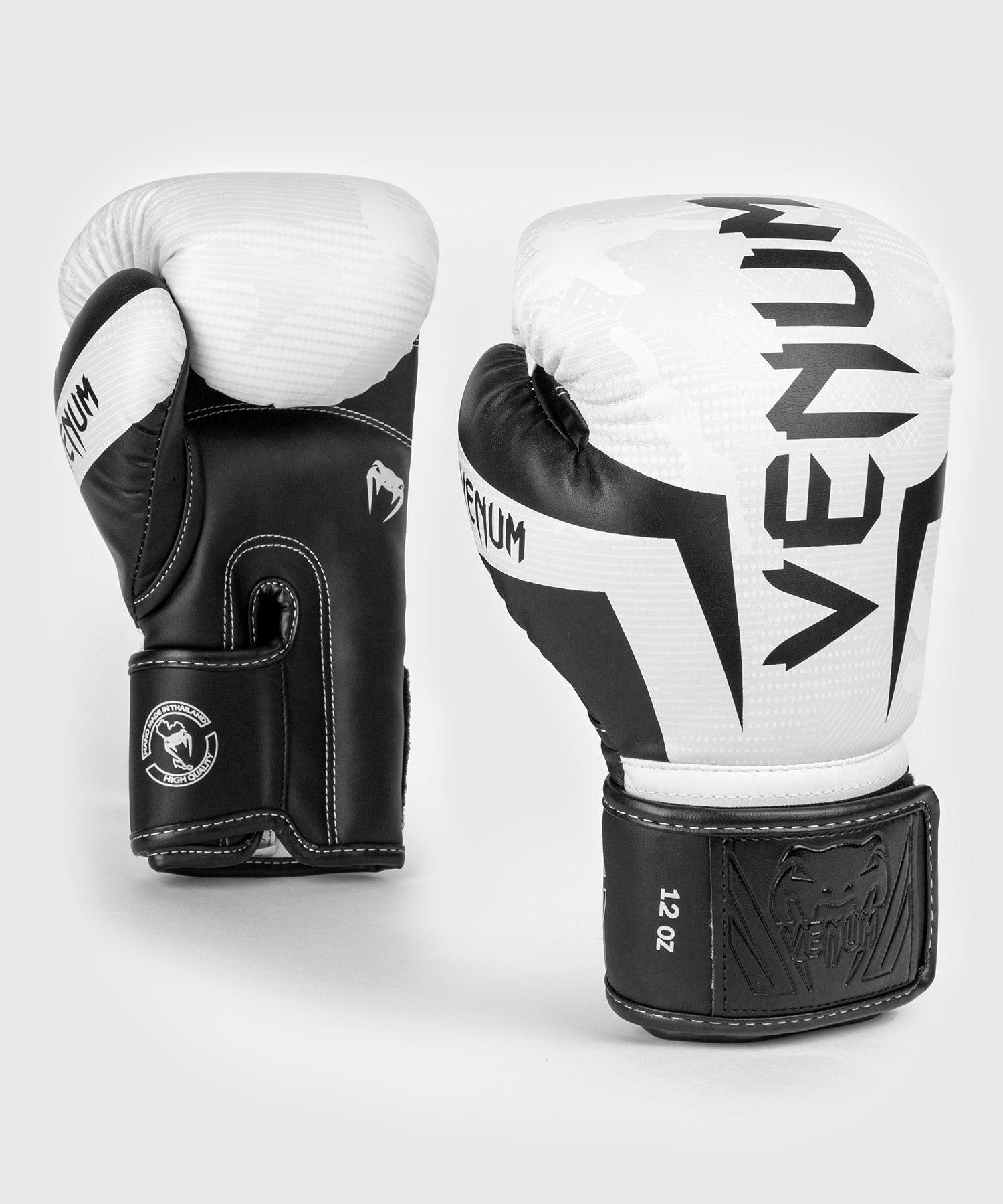 фото Перчатки боксерские venum elite white camo no brand