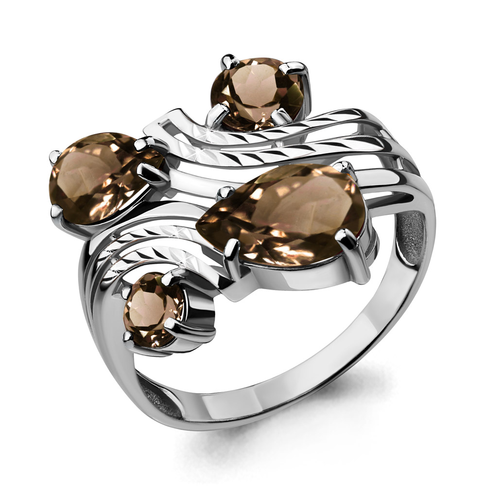 

Кольцо из серебра с кварцем р. 18 Aquamarine 6908401_925_р, 6908401_925_р