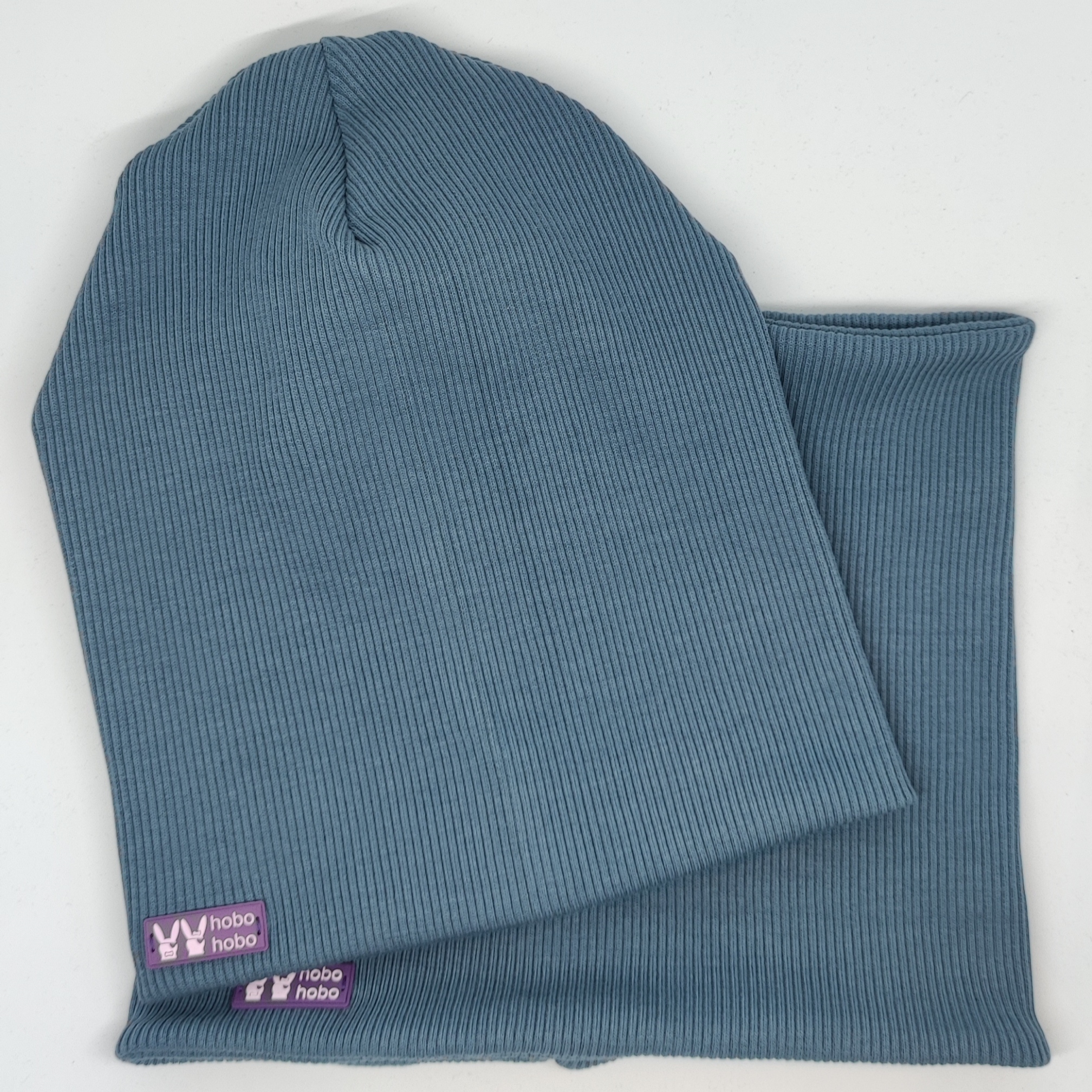 

Шапка детская hobo-hobo 81W2021ONE, голубой камень, 52, 81W2021ONE