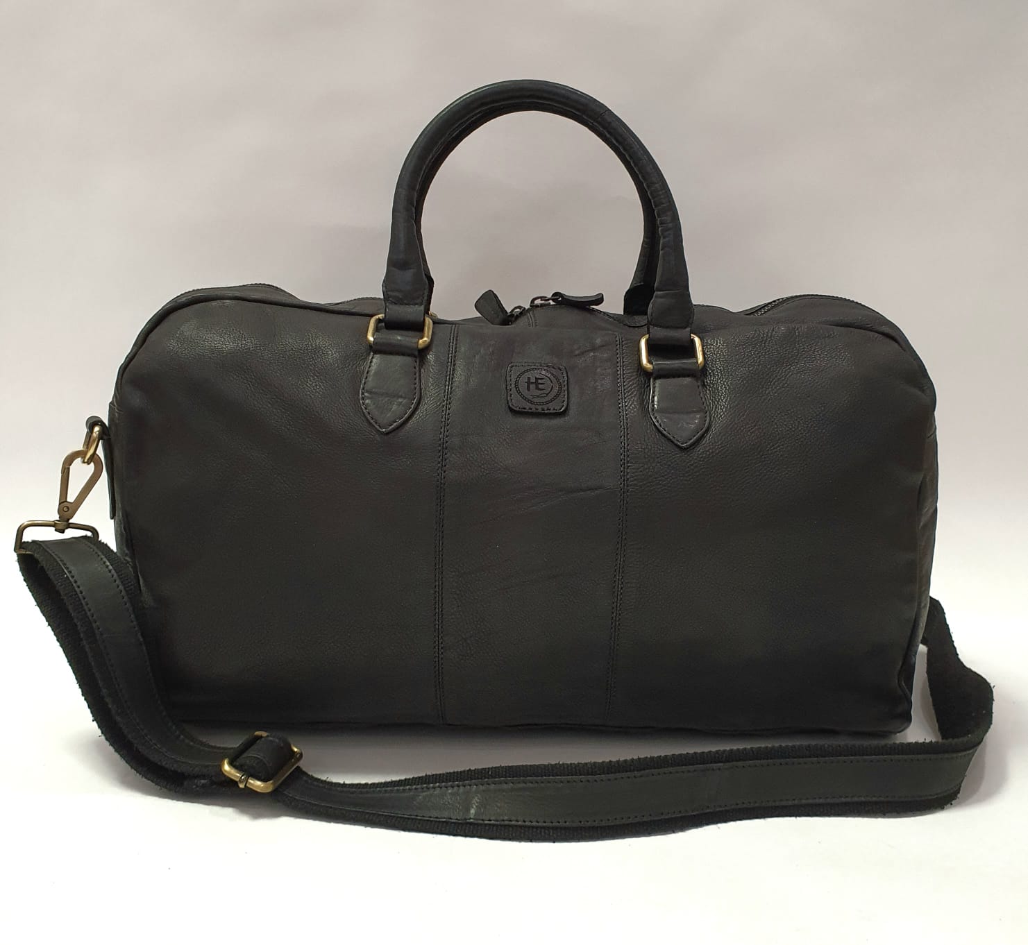 Дорожная сумка унисекс Black Buffalo Arnello черная, 47х28х17 см