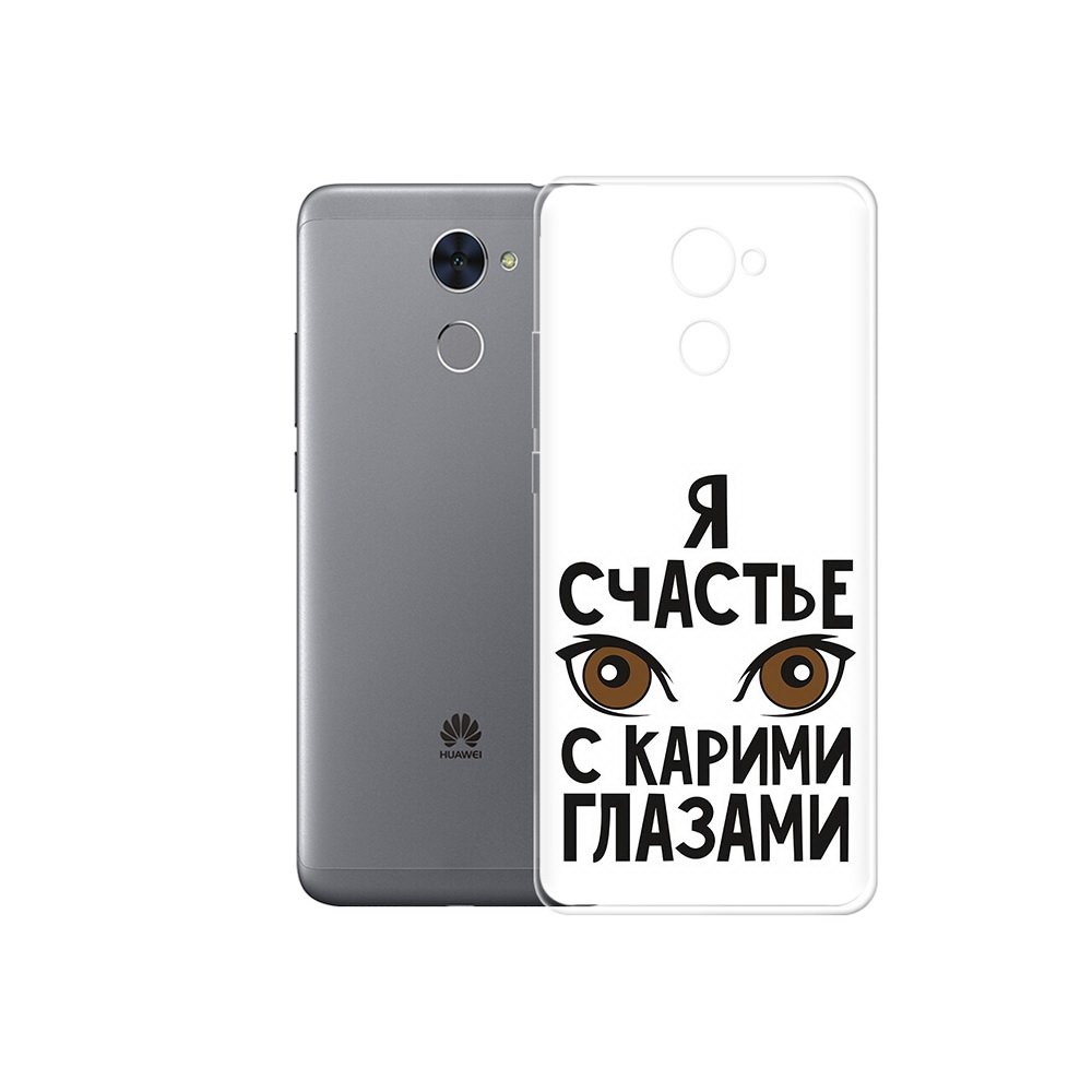 Чехол MyPads Tocco для Huawei Enjoy 7 Plus счастье с карими глазами (PT74186.70.634)