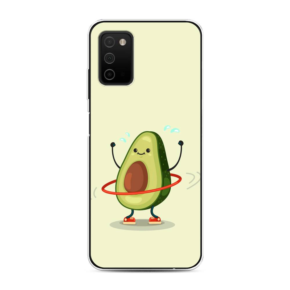 

Чехол Awog на Samsung Galaxy A03S / Самсунг A03S "Авокадо с обручем", Разноцветный, 2103250-10