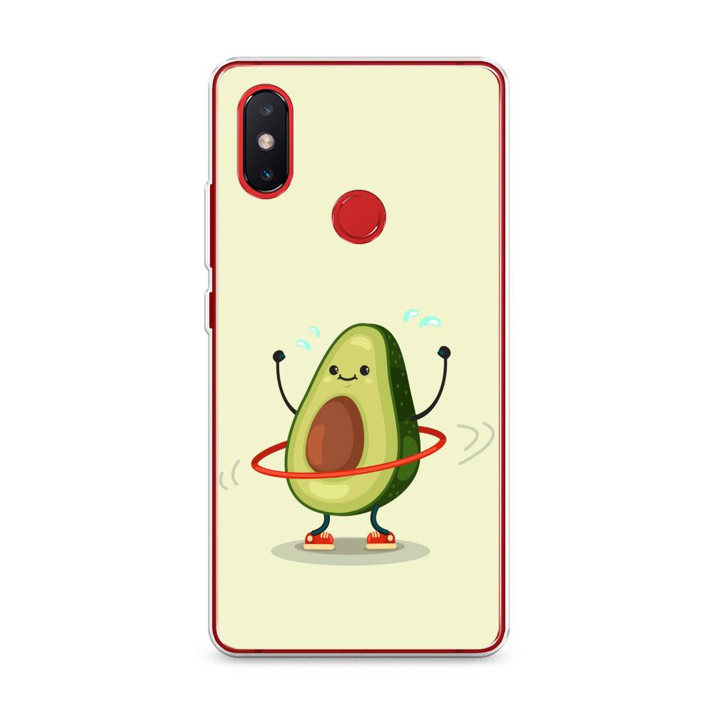 

Чехол Awog на Xiaomi Mi 8 SE "Авокадо с обручем", Разноцветный, 33750-10