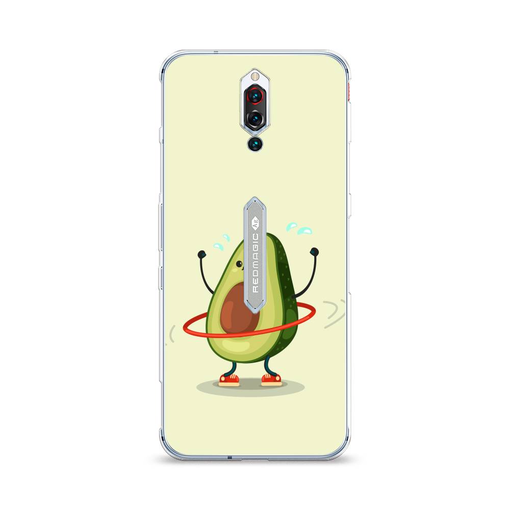 

Чехол Awog на ZTE Red Magic 5S / ЗТЕ Red Magic 5S "Авокадо с обручем", Разноцветный, 134250-10