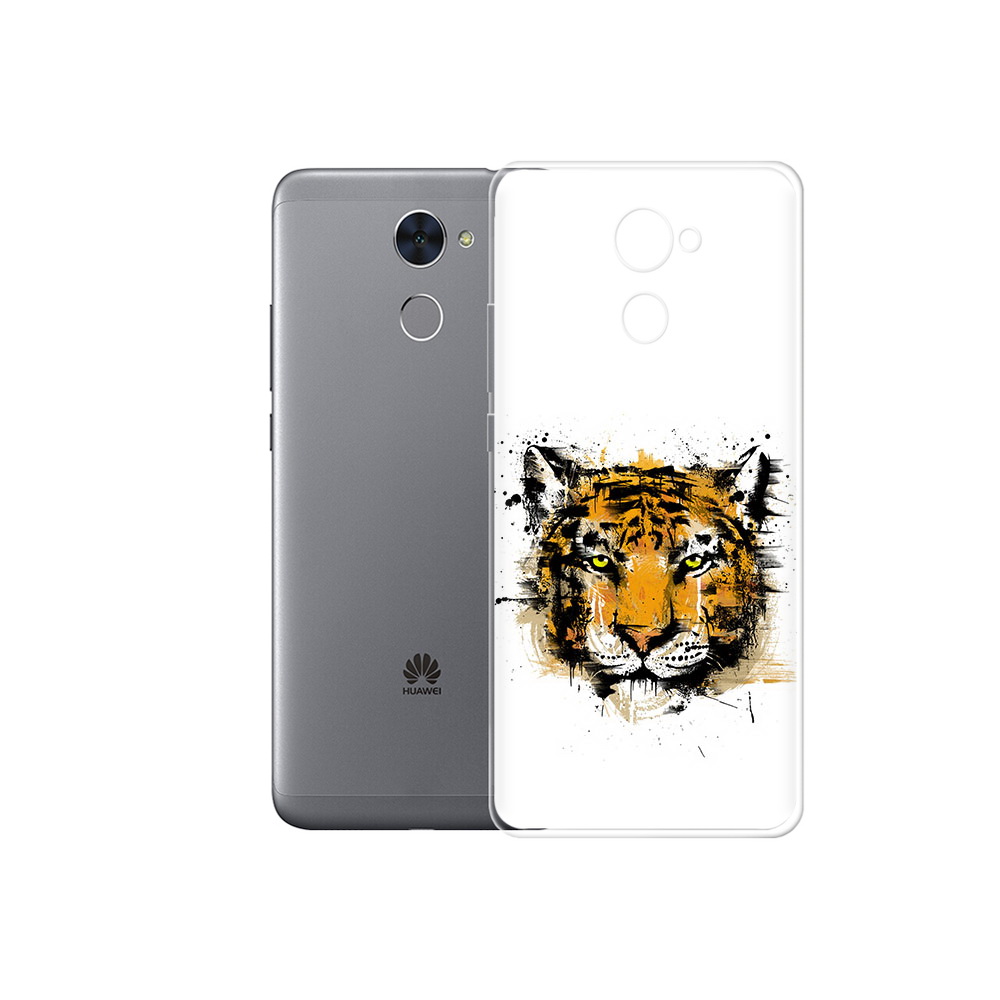 

Чехол MyPads Tocco для Huawei Enjoy 7 Plus тигруля (PT74186.70.643), Прозрачный, Tocco