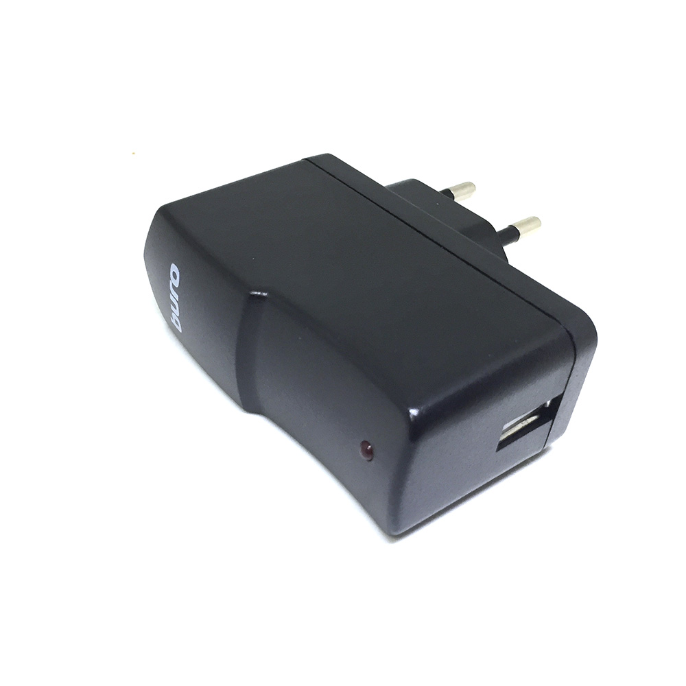 фото Сетевое зарядное устройство, 220v - usb, buro xcj-024, 5в / 2.1а, цвет черный