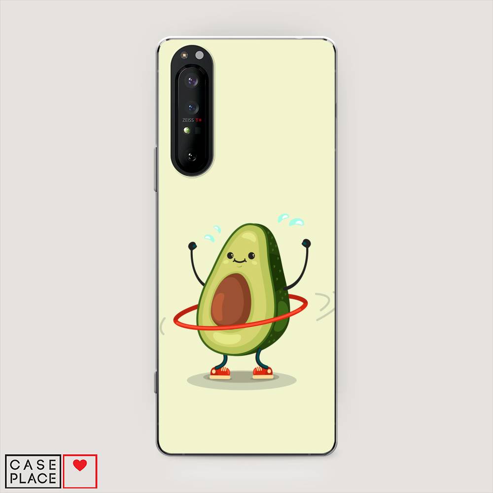 

Чехол Awog на Sony Xperia 1 II "Авокадо с обручем", Разноцветный, 54550-10