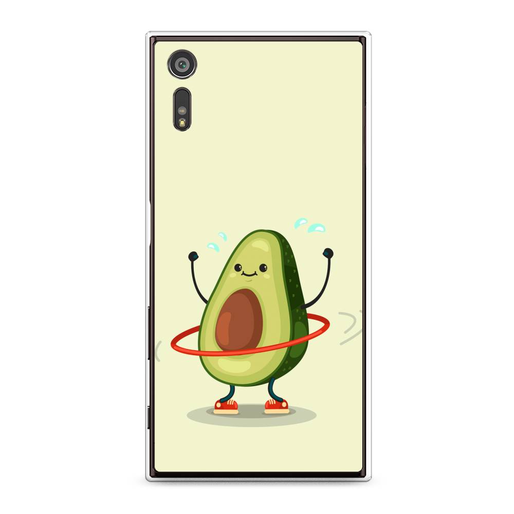 

Чехол Awog на Sony Xperia XZ "Авокадо с обручем", Разноцветный, 51450-10