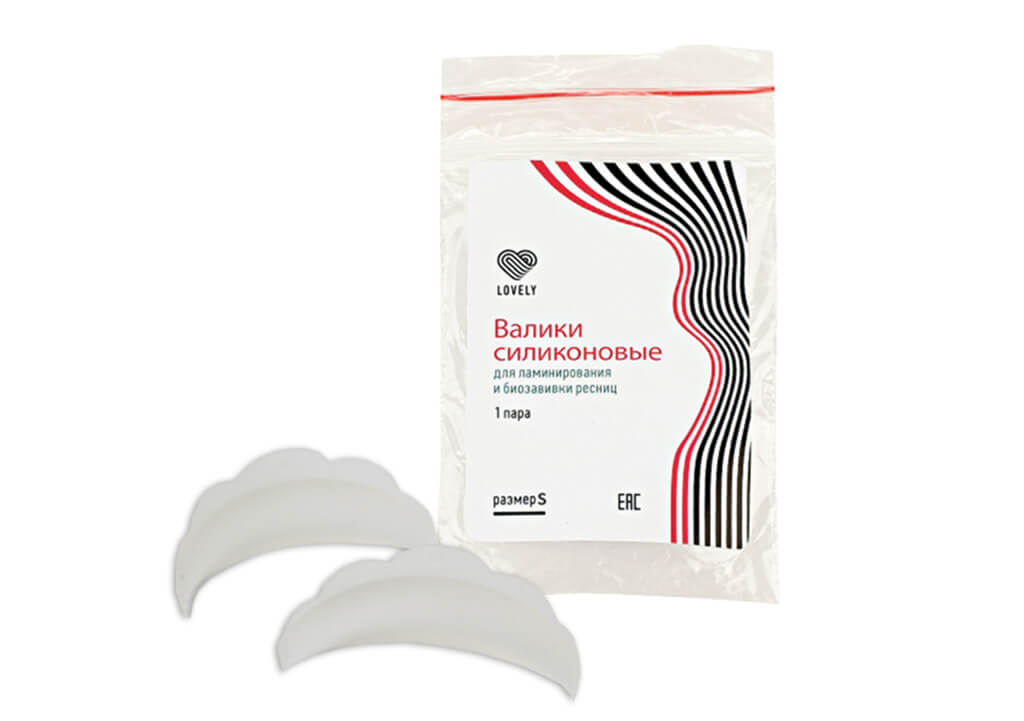 

Валики для ресниц Lovely S, 1 пара