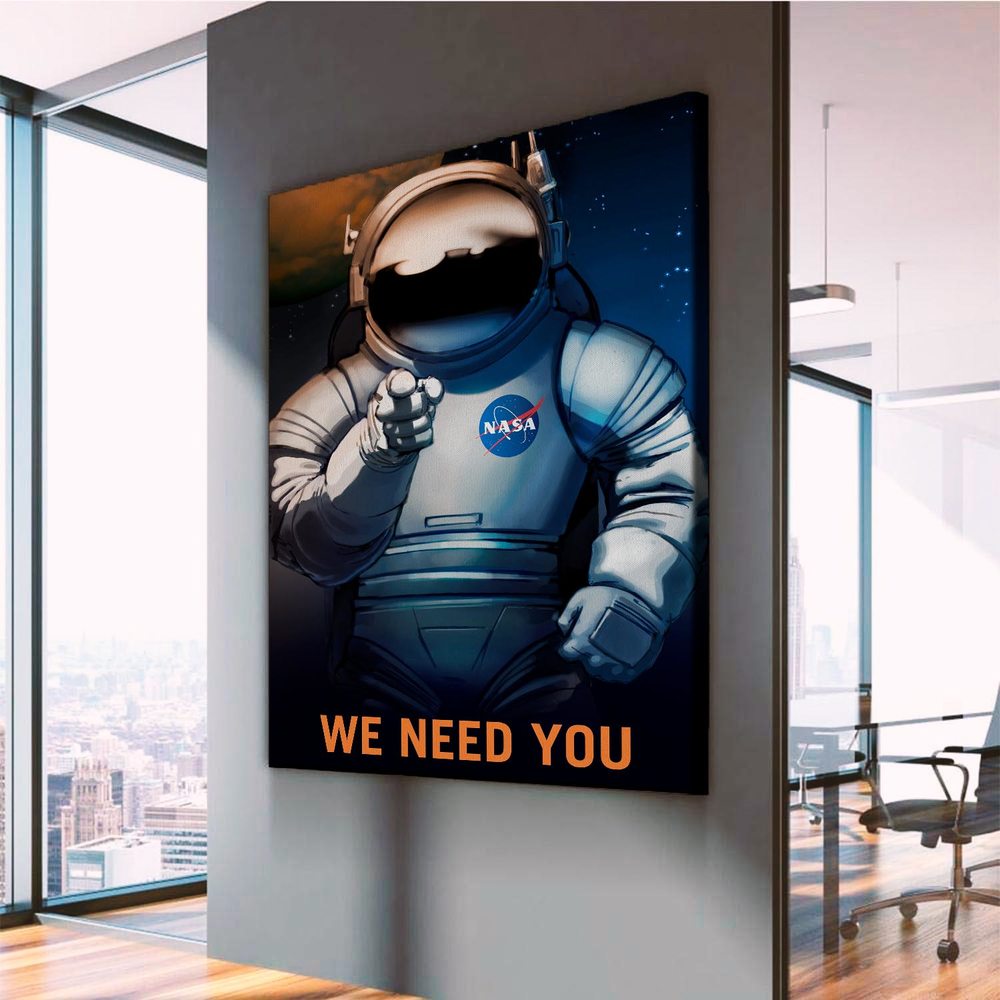 

Картина Red Panda Nasa Космонавт40х60