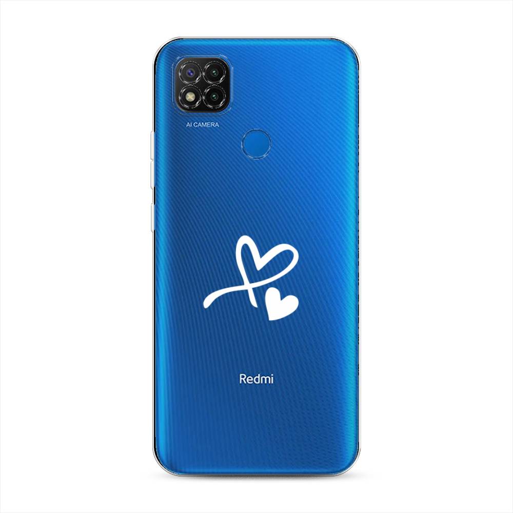 фото Чехол awog "сердечко минимализм" для xiaomi redmi 9c