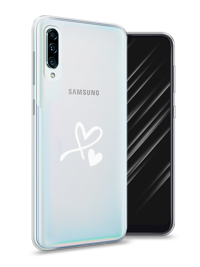 

Чехол Awog на Samsung Galaxy A50 "Сердечко минимализм", Разноцветный, 27750-6