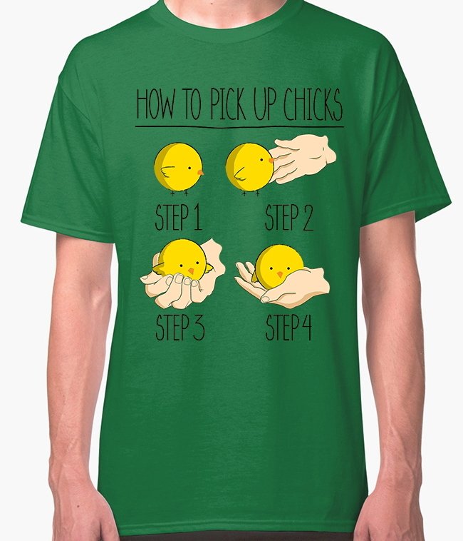 

Футболка мужская Dream Shirts Пикап Цыпочек зеленая S, Зеленый, Пикап Цыпочек