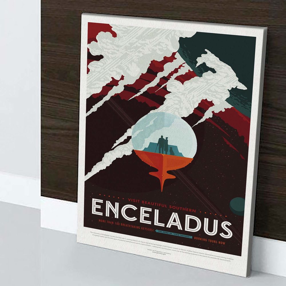 

Картина Red Panda NASA Enceladus40х60