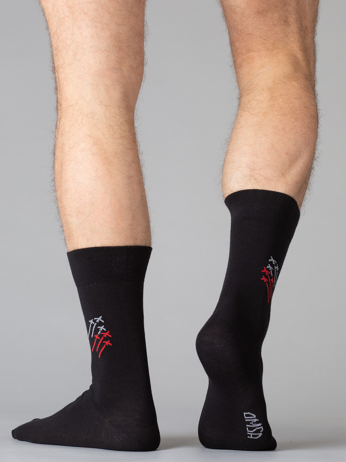 

Носки мужские Omsa for men STYLE 509 черные, Черный, STYLE 509