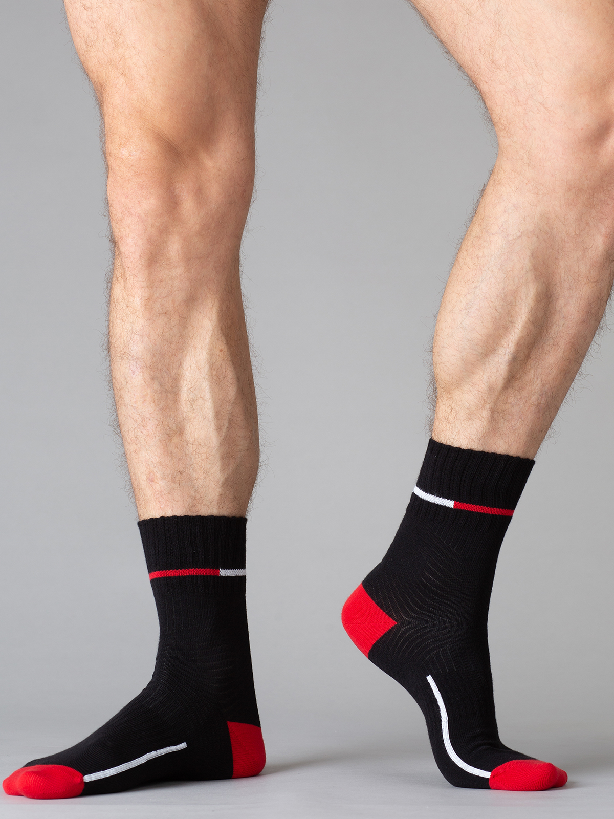 

Носки мужские Omsa for men ACTIVE 108 черные, Черный, ACTIVE 108