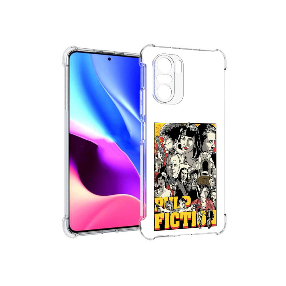 

Чехол MyPads Tocco для Xiaomi Redmi K40 комикс картинка (PT158239.260.390), Прозрачный, Tocco