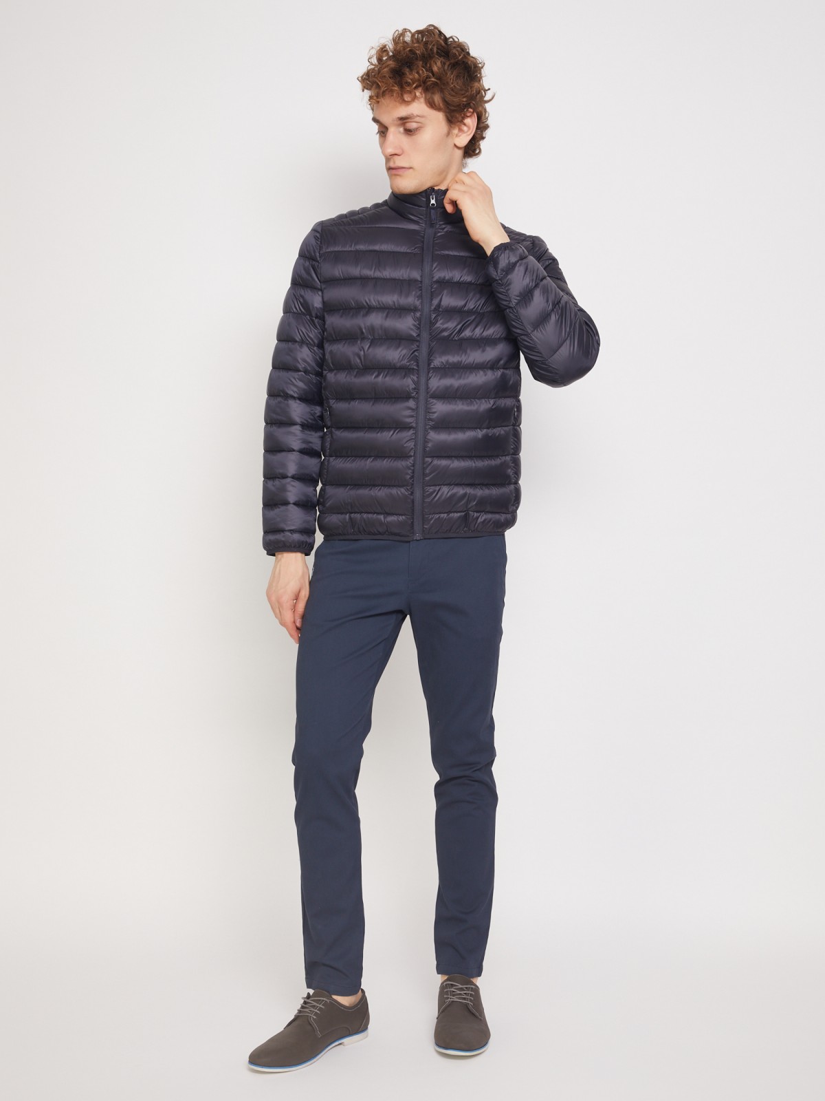 

Куртка мужская Zolla 113351022145900 синяя 4XL, 0113351022145900