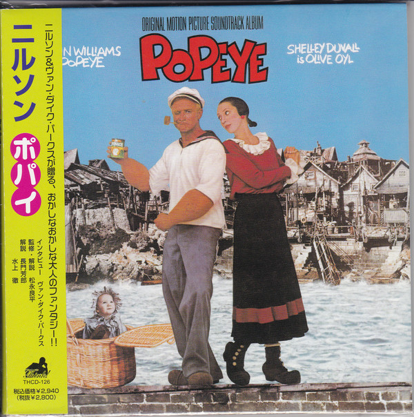 

Harry Nilsson – Popeye - Original Motion Picture Soundtrack Album (1 CD)