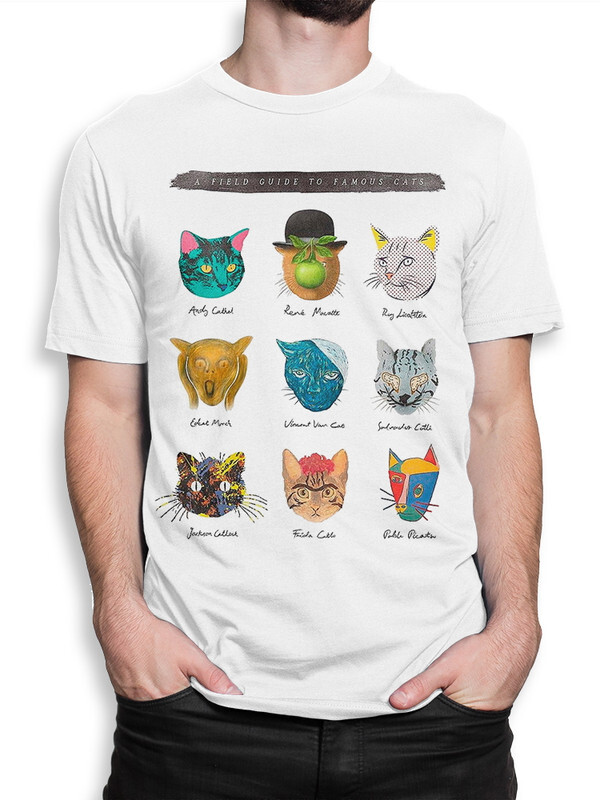 

Футболка мужская Dream Shirts Классическое Искусство с Котами белая L, Белый, Классическое Искусство с Котами