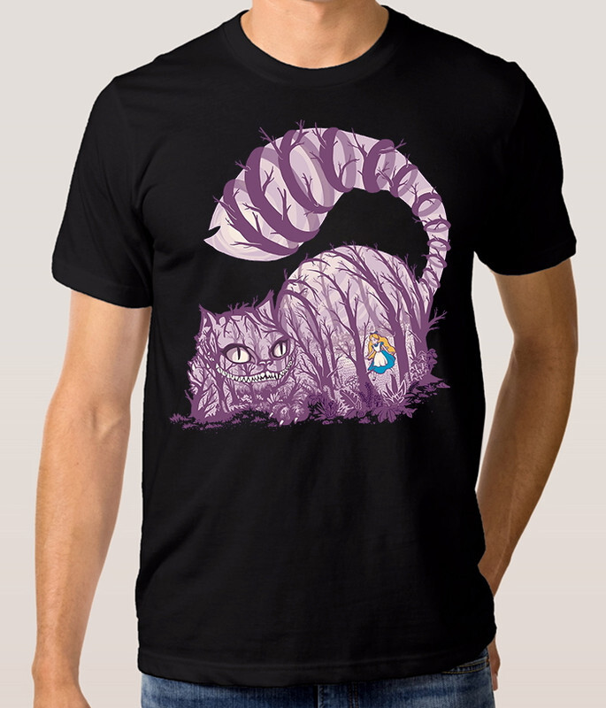 

Футболка мужская Dream Shirts Алиса в Зазеркалье - Чеширский Кот черная 2XL, Черный, Алиса в Зазеркалье - Чеширский Кот