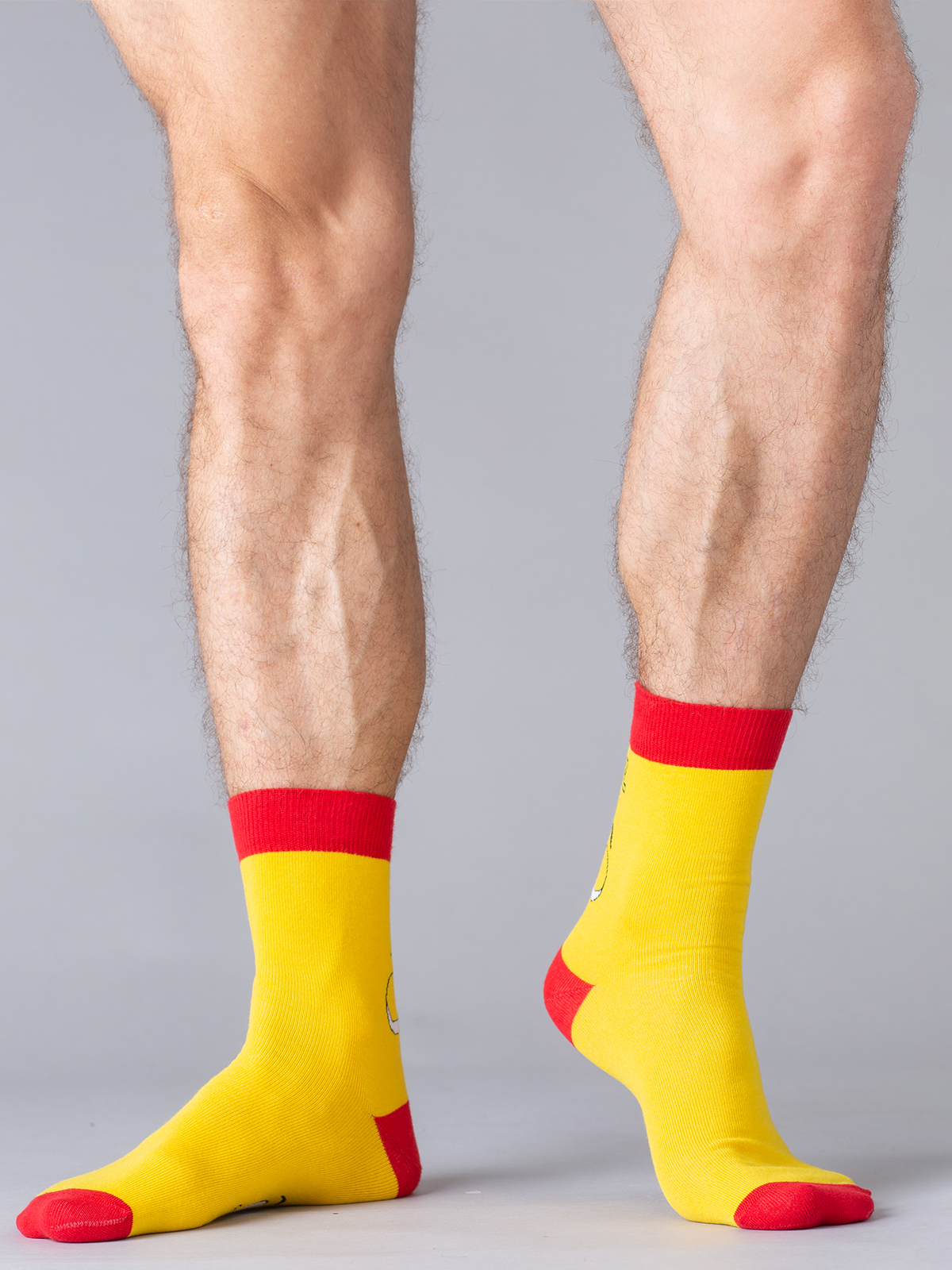 

Носки мужские Omsa for men FREE STYLE 601 желтые 39-41, FREE STYLE 601