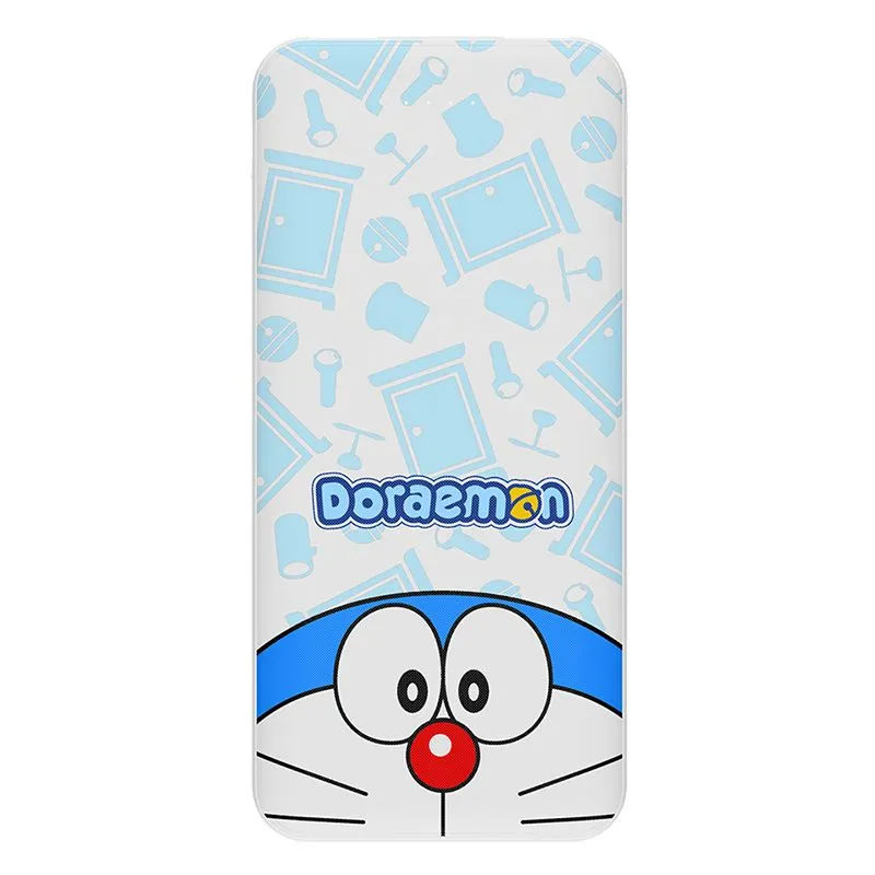 Внешний аккумулятор Rock Doraemon 10000 мА/ч, для наушников, белый, голубой