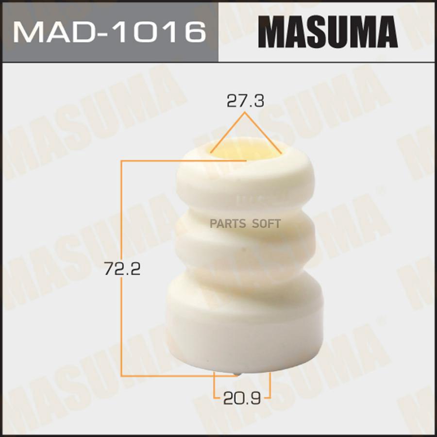 

Отбойник амортизаторов MASUMA, 20.9x27.3x72.2, CAMRY, ES250 / ASV50L, GSV60L