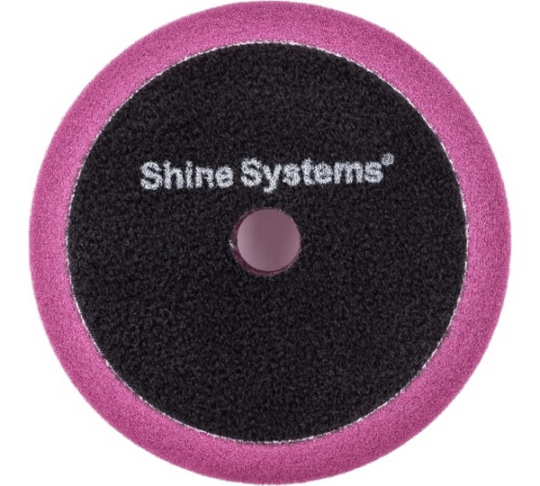 Shine systems DA Foam Pad Purple - полировальный круг твердый лиловый, 75 мм SS564