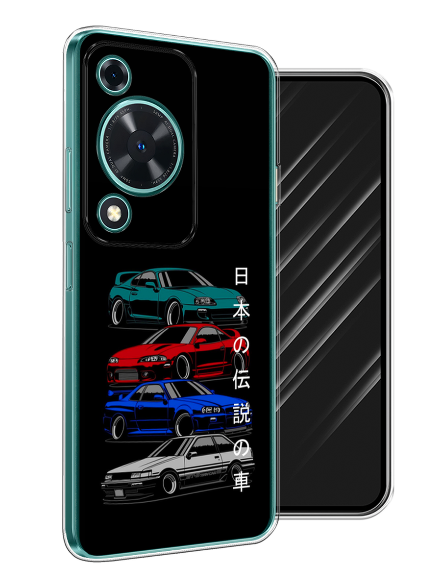 

Чехол Awog на Huawei Nova Y72 "JDM Legend cars", Зеленый;красный;синий, 6123650-1